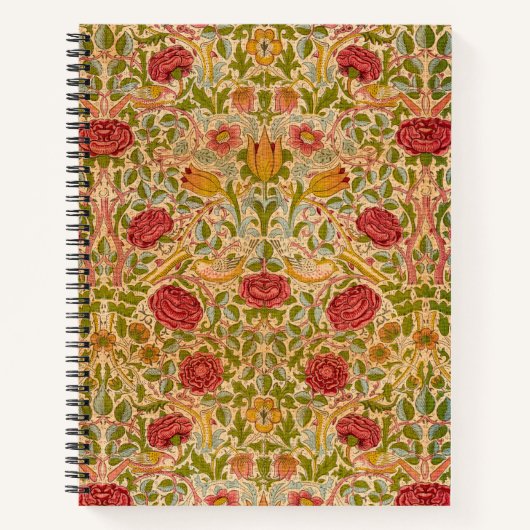 Roos, 1883 door William Morris Notitieboek (Voorkant)