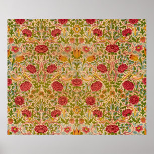 Roos, 1883 door William Morris Poster
