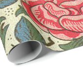 Roos 1883 William Morris Cadeaupapier (Rol Hoek)