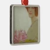 Roos 1912 metalen ornament (Rechts)