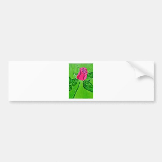 Roos 1 bis bumpersticker (Voorkant)