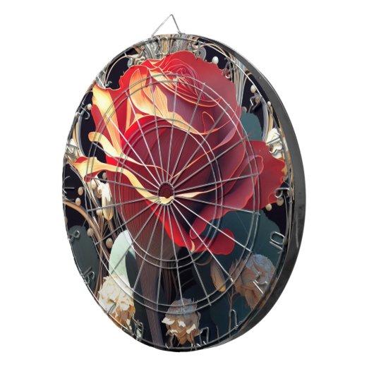 ROOS #1 DARTBORD (Voorkant Rechts)