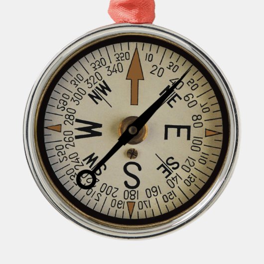 ROOS 1 METALEN ORNAMENT (Voorkant)