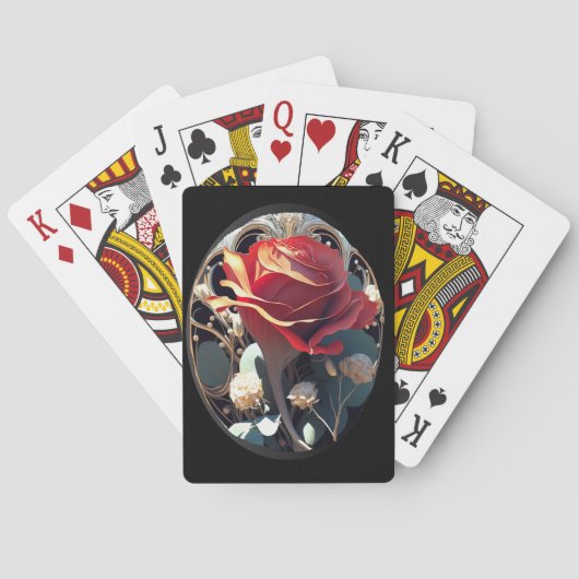 ROOS #1 POKERKAARTEN (Achterkant)