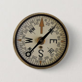 ROOS 1 RONDE BUTTON 5,7 CM (Voorkant)