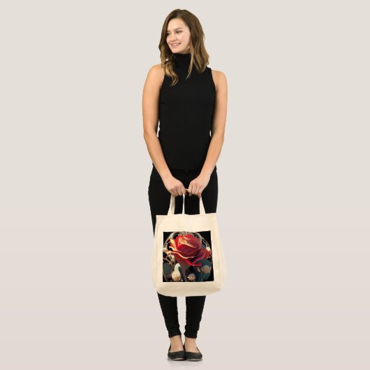 ROOS #1 TOTE BAG (Voorkant (model))