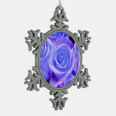 Roos 2014-0927 tin sneeuwvlok ornament (Links)
