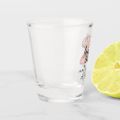 Roos 25th Birthday Shot Glass Shot Glas (Links)