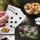 Roos 2 pokerkaarten (Insitu)