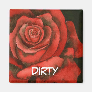 "Roos 3" Dirty Dishwasher Status Magnet