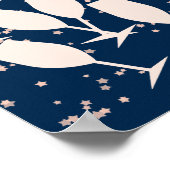 Roos 40e verjaardag gastenboek - Proost op 40 jaar Poster (Hoek)