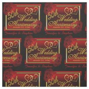 Roos 50e Jubileum voor het Gouden Wuwen Stof