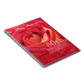 Roos 60th Birthday Celebration Custom Guest Book Notitieboek (Rechterzijde)