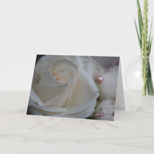 Roos 6-Kaart Feestdagen Kaart (Voorkant)