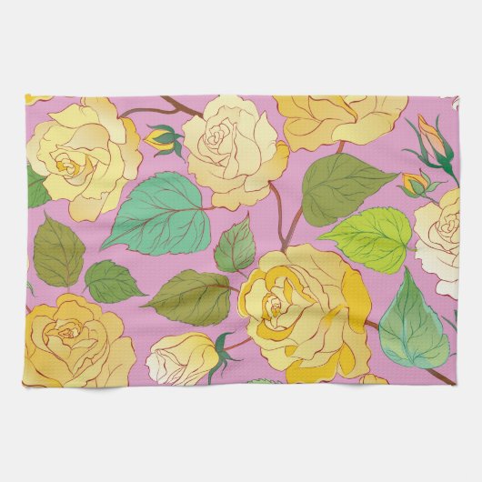 ROOS 6 THEEDOEK (Horizontaal)