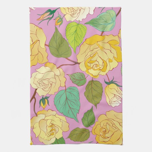 ROOS 6 THEEDOEK (Verticaal)