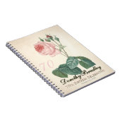  Roos 70e verjaardag van het Gastboek Notitieboek (Rechterzijde)