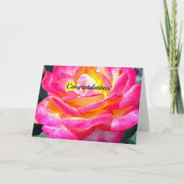 Roos 7220 Gefeliciteerd Kaart