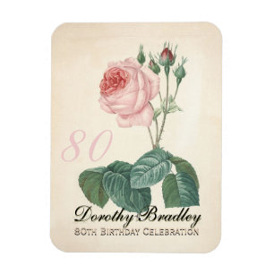 Roos 80th Birthday Celebration - Magnet Magneet