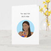 Roos - 90 Day Huwelijk - Grappige Kaart (Gele Bloem)