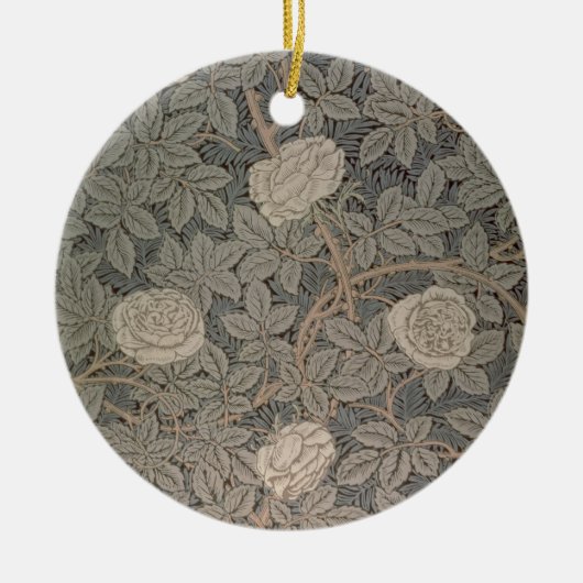'Roos-90'-mapontwerp Keramisch Ornament (Voorkant)