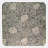 'Roos-90'-mapontwerp Vierkante Sticker (Voorkant)