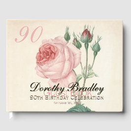  Roos 90e verjaardag gastenboek