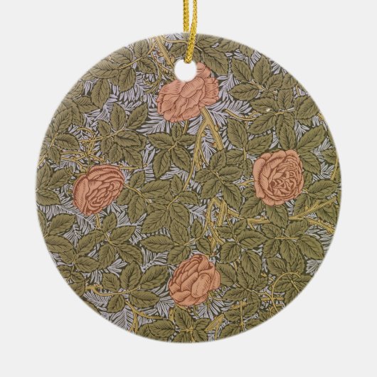 'Roos - 93' mapparatuur Keramisch Ornament (Voorkant)