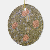 'Roos - 93' mapparatuur Keramisch Ornament (Links)