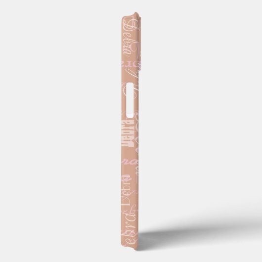 Roos - Aangepaste naam volledig overdruk Case-Mate iPhone Case (Achterkant / Rechts)