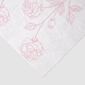  Roos aanjager roze loskoppeling Tissuepapier (Detail)