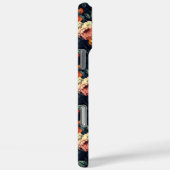Roos Aanpasbare Naam Iphone Hoes Voor Meisjes (Achterkant / Rechts)