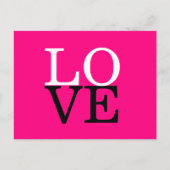 Roos achtergrond liefde bruiloft briefkaart (Voorkant)