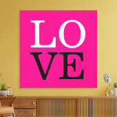 Roos Achtergrond Liefde Bruiloft Canvas Afdruk (Insitu (Woonkamer))