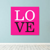 Roos Achtergrond Liefde Bruiloft Canvas Afdruk (Insitu (Houten vloer))