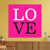 Roos Achtergrond Liefde Bruiloft Canvas Afdruk (Insitu (Woonkamer))