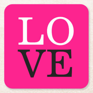 Roos achtergrond liefde bruiloft kartonnen onderzetters