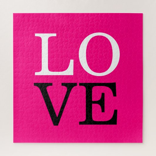 Roos achtergrond liefde bruiloft legpuzzel (Verticaal)