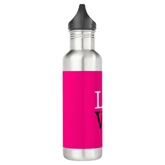 Roos achtergrond liefde bruiloft waterfles  (Links)