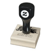  roos adresstempel rubberstempel (Stempel)