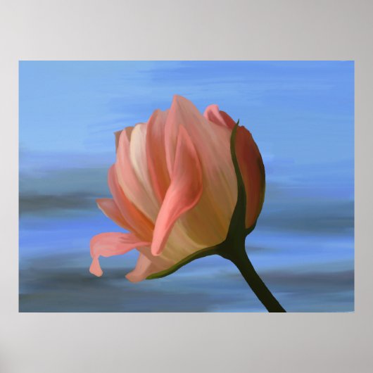 Roos afdrukken poster (Voorkant)