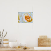 Roos afdrukken, waarde Poster papier (mat) (Keuken)