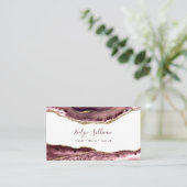 roos Agate Visitekaartje (Staand voorkant)