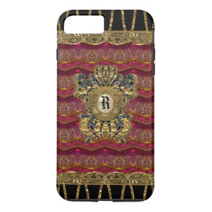 Roos Alley Girly 7 Plus Monogram Case-Mate iPhone Case