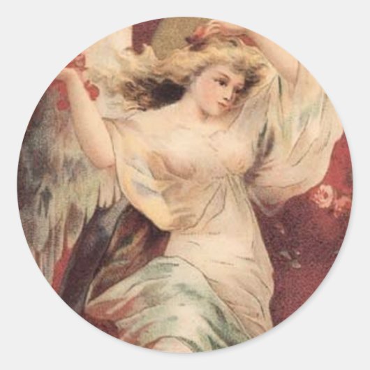 Roos Angel - Sticker (Voorkant)