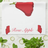 Roos Apple Kitchen Towel Theedoek (Gevouwen)