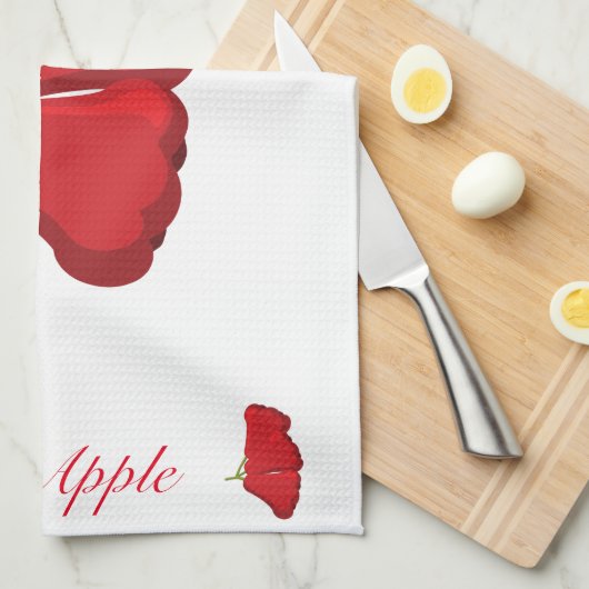 Roos Apple Kitchen Towel Theedoek (Quarter Fold)