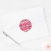 Roos Art Celebration Serie 2012 Ronde Sticker (Envelop)
