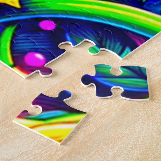 Roos Art. Legpuzzel (Zijkant)