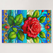 Roos Art. Legpuzzel (Horizontaal)